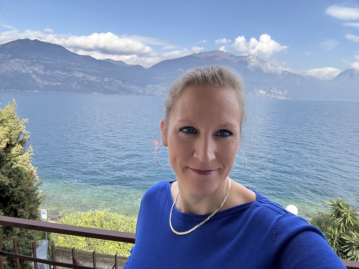 Sabine Rost am Gardasee